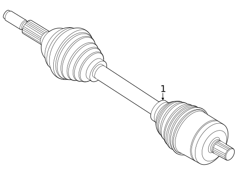 Drive Axles for 2025 Ford E-Transit #0