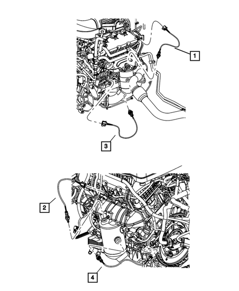 Sensors for 2010 Chrysler Town & Country #5