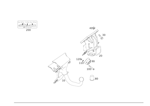Trailer Coupling for 2024 Mercedes-Benz G550 #0