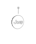 1LB77MA7AC - Wheels: Wheel Center Cap for Mopar Image