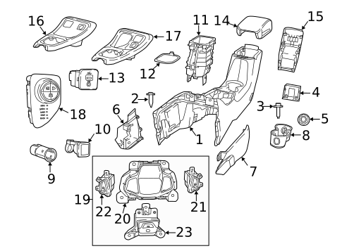 Parking Brake for 2019 Jeep Compass #1
