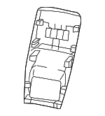 6EZ691S4AD - Body: Rear Trim Panel for Jeep: Compass Image