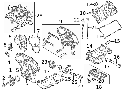 Engine Parts for 2015 INFINITI Q40 #2