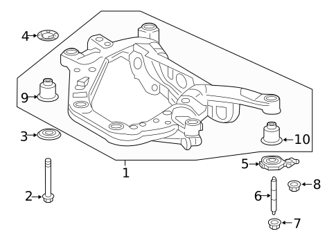 Suspension Mounting for 2022 Toyota RAV4 #2