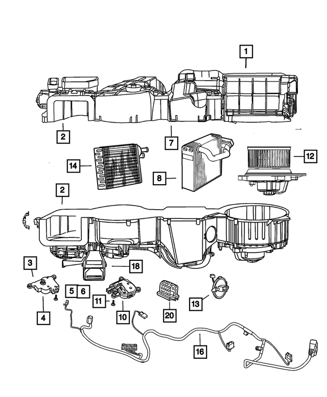 6503273 - Body Sheet Metal Except Doors: Weld Stud for Chrysler: 300, Aspen, Pacifica, Sebring | Dodge: Challenger, Charger, Magnum, Neon, Stratus Image