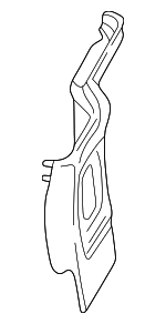 99655110100EAQ - Body: Cowl Kick Panel for Porsche Image