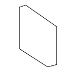 6J0837923 - Body: Door Check Seal for Volkswagen: e-Golf, Golf, Golf Alltrack, Golf R, Golf SportWagen, GTI, Jetta, Passat Image