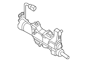 ML3Z14B351B - Body: Tailgate Lock Actuator Motor for Ford Image