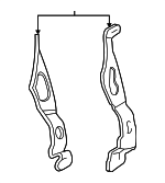 8621133220 - Electrical: Display Unit Bracket for Lexus: ES350 Image