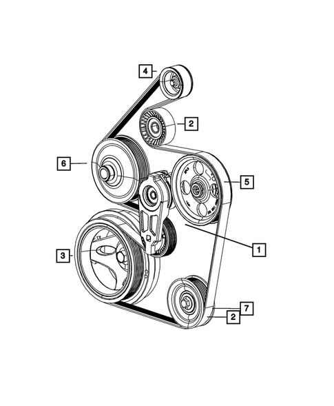Pulleys and Related Parts for 2009 Dodge Ram 3500 #0
