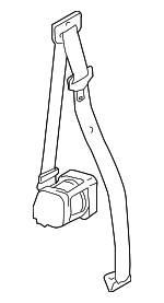 LR056627 - : Lap &amp; Shoulder Belt for Land-Rover Image