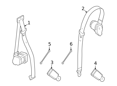 Second Row Seats for 2013 Land Rover LR4 #0
