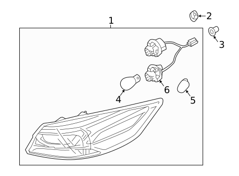 Tail Lamps for 2018 Hyundai Elantra #0
