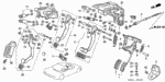 17010SL0A02 - Chassis: PEDAL SET, ACCELERATOR for Acura Image