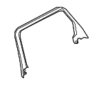LR027231 - Body: Frame Molding for Land-Rover Image