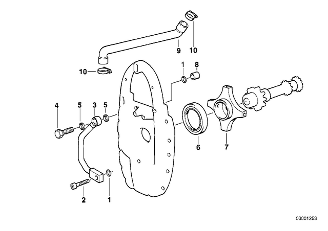 11111342242 - Engine: O-Ring - 10.5X1.5 for BMW-Motorrad Image