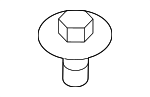 90101TBAA00 - : Radiator Support Bolt for Honda: Civic Image