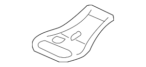 99655599302T12 - Body: Roof Bezel for Porsche Image