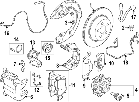 Parking Brake for 2023 BMW 760i xDrive #0