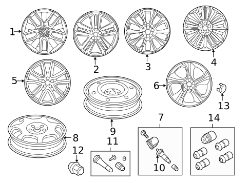 Sensors for 2016 Ford Edge #0