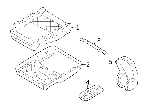 Entertainment System Components for 2007 Hyundai Entourage #0