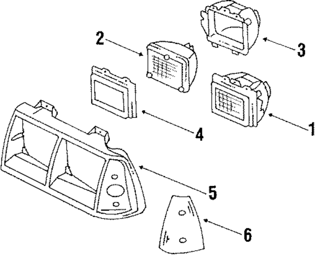 918139 - : Marker Lamp for Oldsmobile: 98 Image