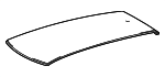 6311148360 - Body: Roof Panel for Lexus: RX350L, RX450hL Image