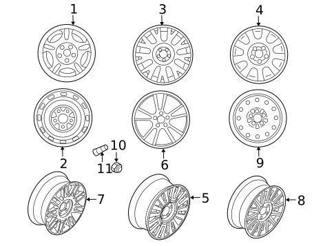 Wheel for 2006 Mercury Grand Marquis #0