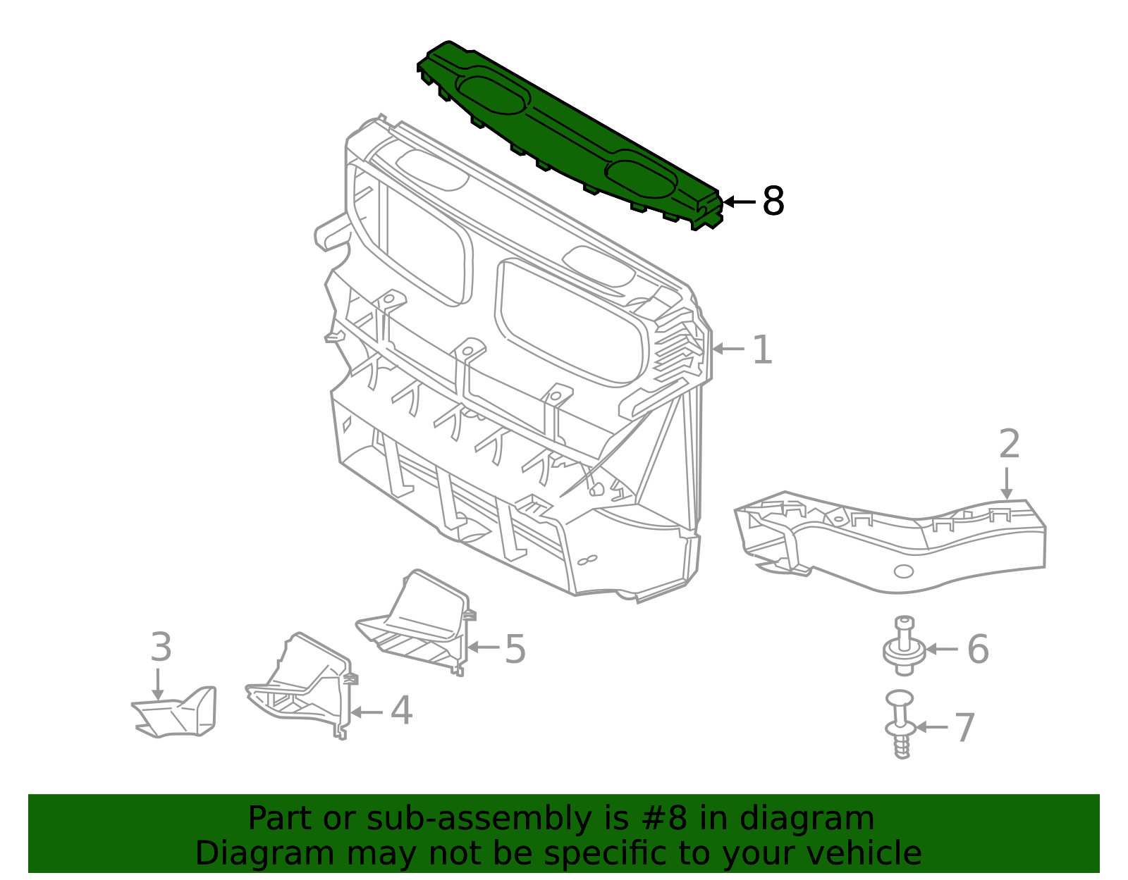 51647326554 - Upper Cover (51-64-7-326-554) | BMW of South Atlanta