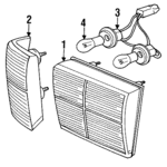 DAC11090 - : Tail Lamp for Jaguar: XJS Image