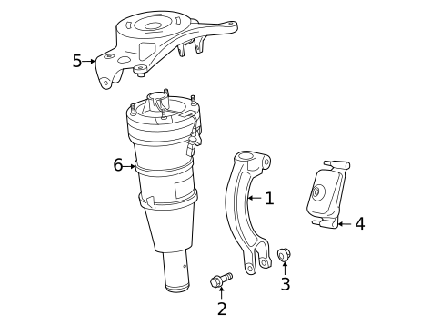 Struts & Components for 2016 Audi S7 #4