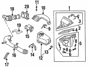 Shop Air Intake & Fuel Delivery Auto Parts | OEM Parts Online