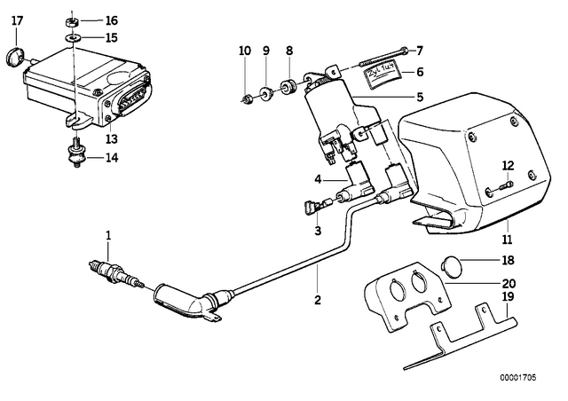12122305041 - : Ignition Wire 1 - Beru for BMW-Motorrad Image