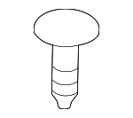 90467A0002C4 - Body: Compartment Trim Clip for Lexus: ES250, ES300h, ES350, GS F, GS Turbo, GS200t, GS300, GS350, GS450h, IS200t, IS300, IS350, IS500, LC500, LC500h, LS460, LS500, LS500h, RC F, RC200t, RC300, RC350, TX350, TX500h, TX550h+ Image