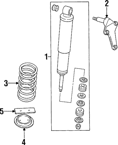 Shocks & Suspension Components for 1997 Land Rover Defender 90 #0