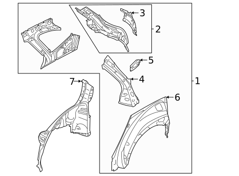Inner Structure for 2024 Subaru Outback #0