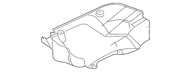 Under-Body Shield - BMW (51717896625)