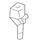 41147111262 - Body: Seat Bracket for BMW: 525i, 525xi, 528i, 528i xDrive, 528xi, 530i, 530xi, 535i, 535i xDrive, 535xi, 545i, 550i, M5 Image