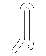 6025867 - : Cable Clip for Mitsubishi Image