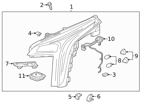 Electrical Sockets for 2022 Cadillac XT4 #0