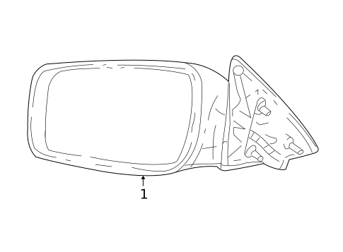 Outside Mirrors for 2006 Lincoln LS #0