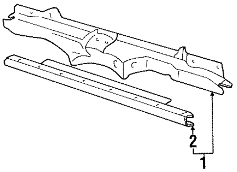 Rear Body for 1993 BMW 525iT #0