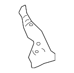 537140R011 - Body: Front Extension for Toyota: RAV4 Image