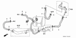 19509P72003 - Engine: CLAMP, ELECTRONIC AIR CONTROL VALVE HOSE for Honda Image