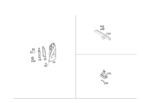 Rear Illumination for 2001 Mercedes-Benz C240 #0