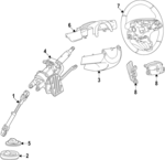 60008073 - : Steering Wheel for Buick: Encore GX, Envista Image