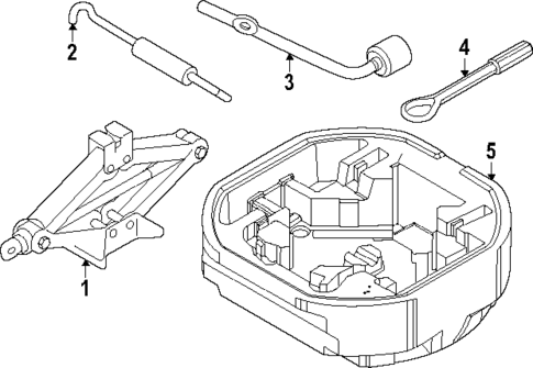 Jack & Components for 2025 Kia K4 #0