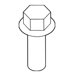 994660616 - Body: Latch Assembly Bolt for Mazda: 2, 3, 5, 6, CX-3, CX-30, CX-5, CX-50, CX-7, CX-9, MX-30 EV, MX-5 Miata Image