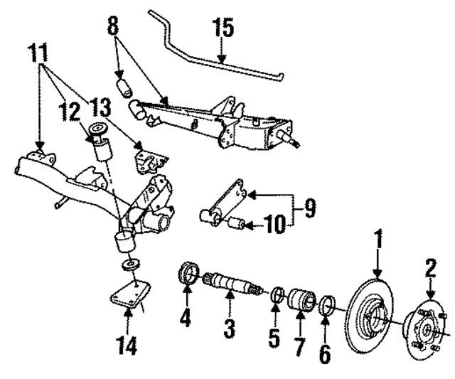 25431GA230 - : Rotor for Subaru Image