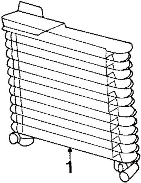 Trans Oil Cooler for 1997 Mercury Mountaineer #0